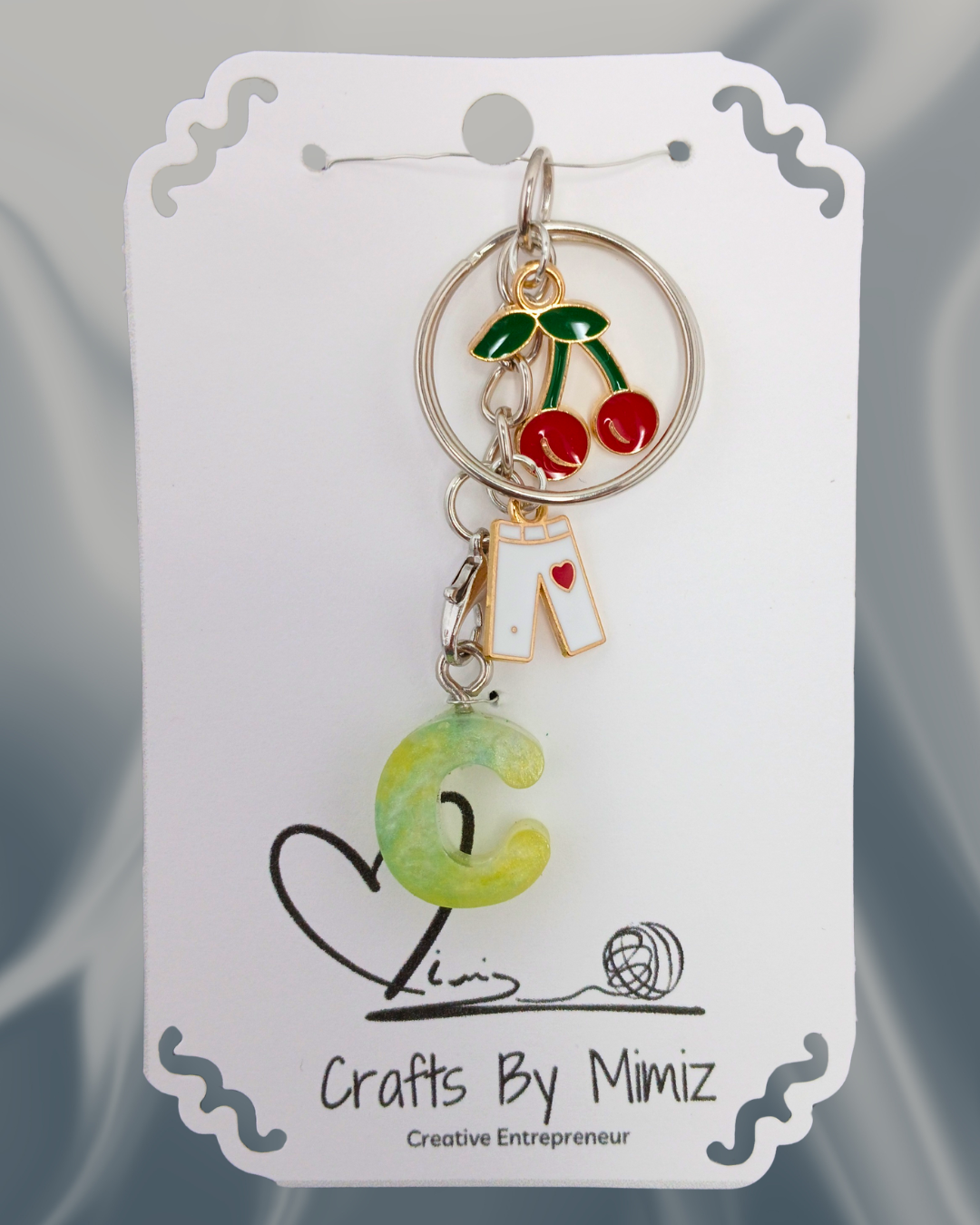 Alphabet Keychain