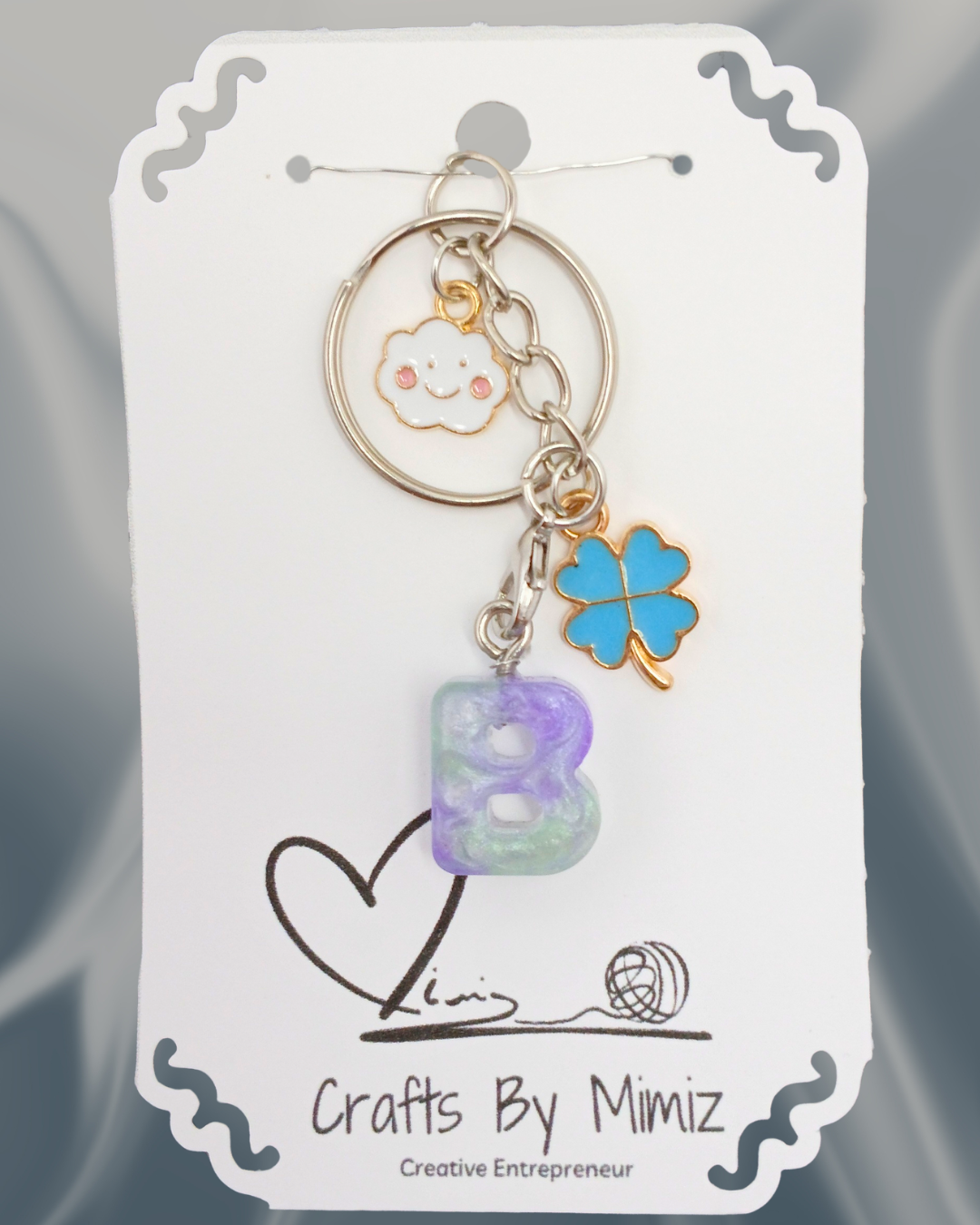 Alphabet Keychain
