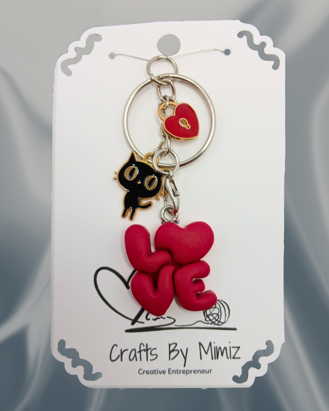 Love Charm Keychain