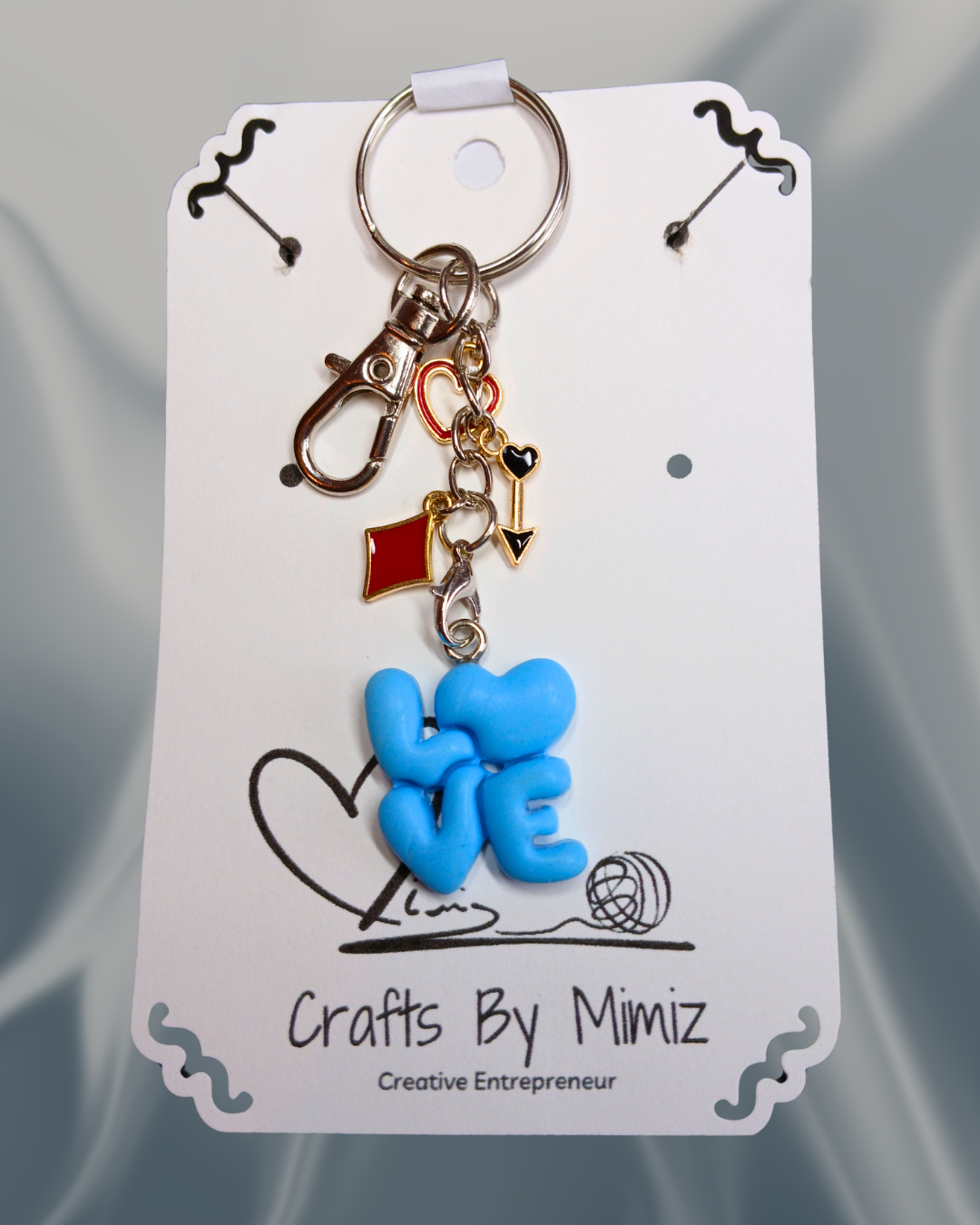 Love Charm Keychain