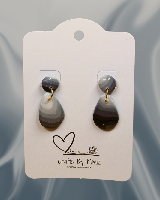 Lunar Veins Droplet Studs