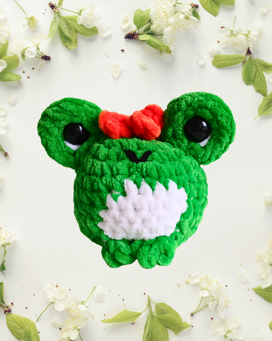 Lily  – Handmade Crochet Frog