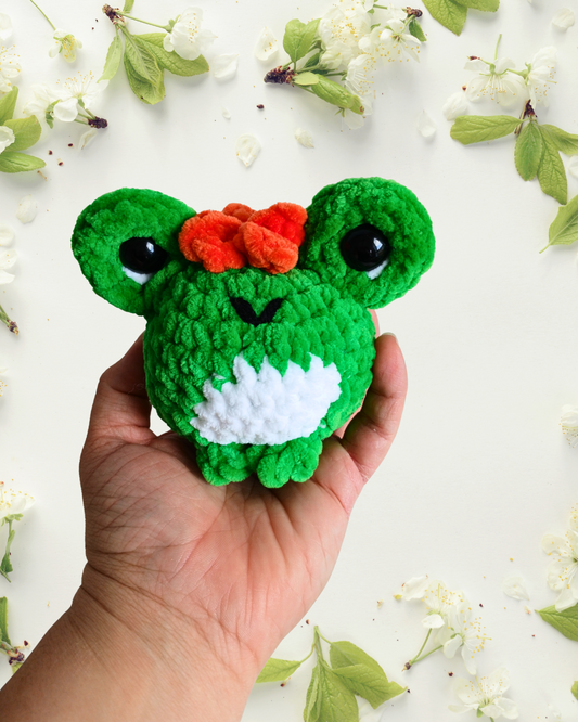 Lily  – Handmade Crochet Frog