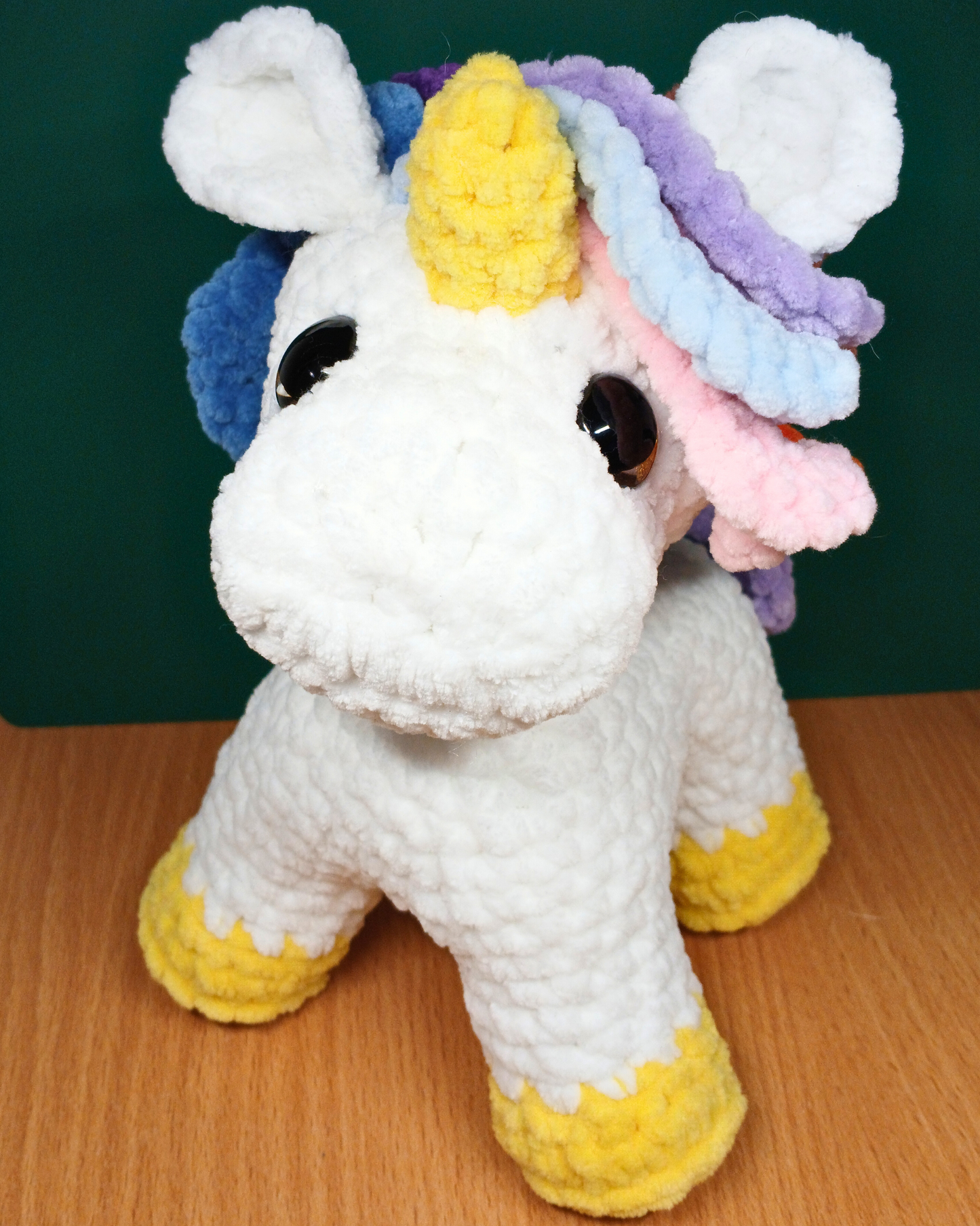 Lumi– Handmade Crochet Unicorn plushie