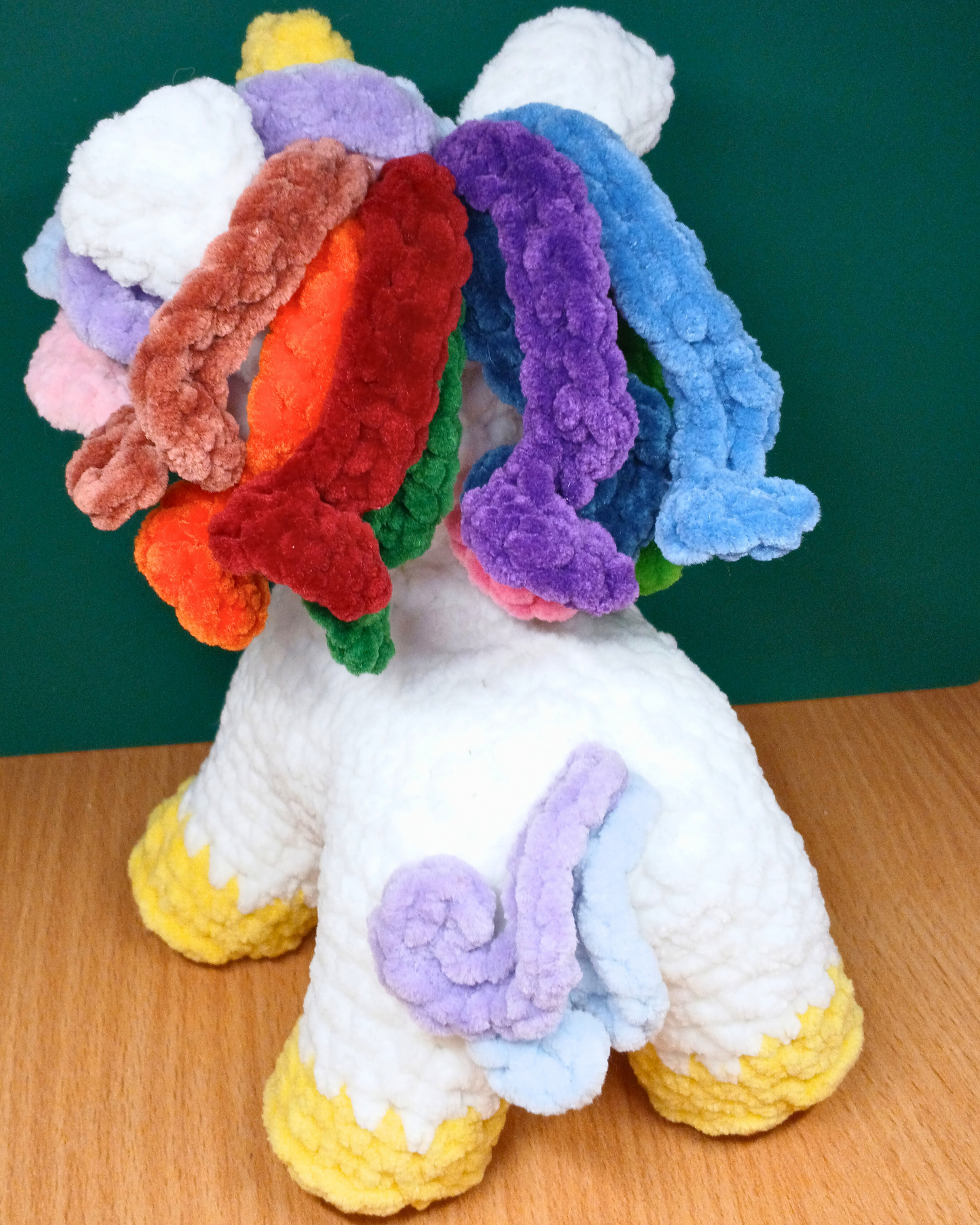 Lumi– Handmade Crochet Unicorn plushie